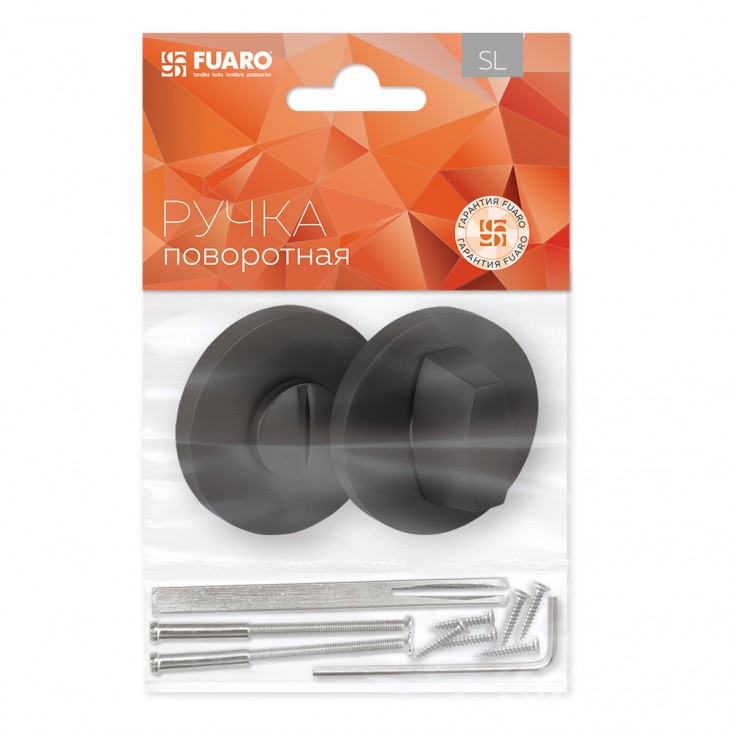 Ручка поворотная Fuaro (Фуаро) BK6 SLR BL-24 черный