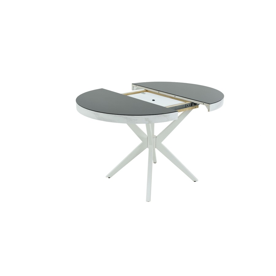 Обеденный стол «Оскар Круг» (Стекло Matte) от фабрики AURORA HOME