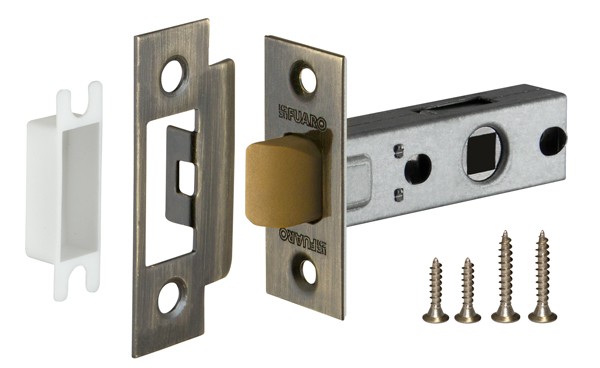 Защелка врезная Fuaro (Фуаро) PLASTIC P12-45-25 AB бронза