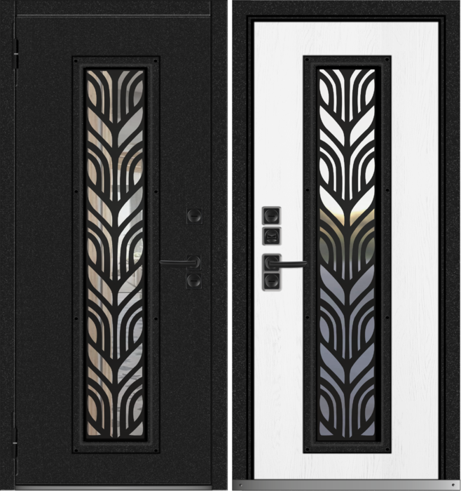 Гладкая (Термо Люкс) Роял Вуд Белый