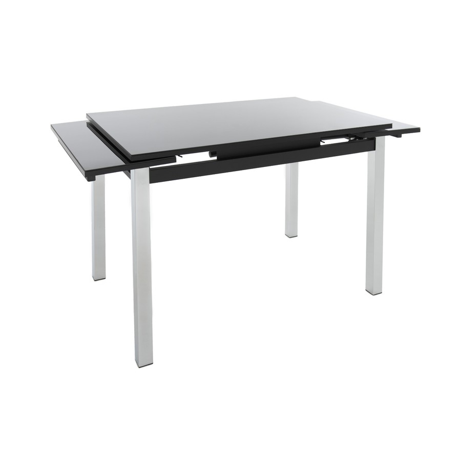 Обеденный стол «Шанхай» (Стекло, исп.1, опоры хром) от фабрики AURORA HOME