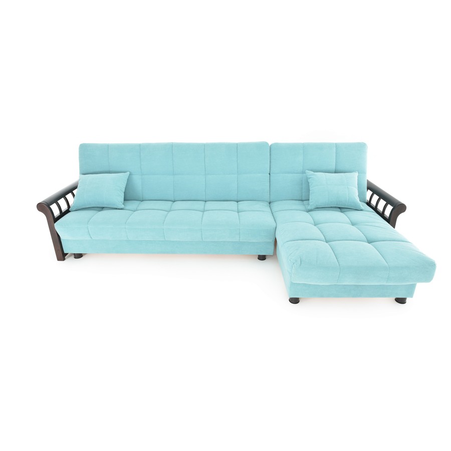 Угловой диван «Лиссабон ОУ Wood» от фабрики AURORA HOME