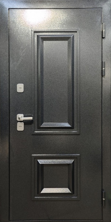 ДМ Протерма Багет, Букле Антрацит/Белая матовая