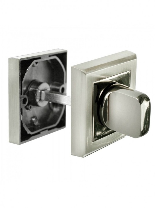 Завертка сантехническая MORELLI MH-WC S SN/BN бел.никель/черный никель