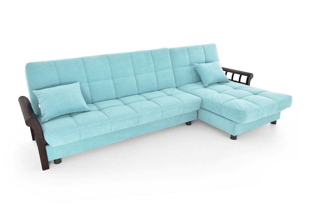 Угловой диван «Лиссабон ОУ Wood» от фабрики AURORA HOME