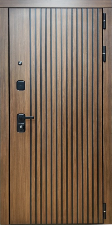 ДМ ГОЛЬФ Дуб Кантри темный+черная патина - белый софт рельеф ФЛЗ