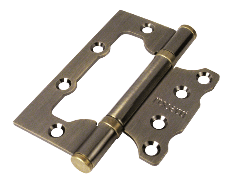 Петля дверная без врезки RFH-100*75*2,5 AB