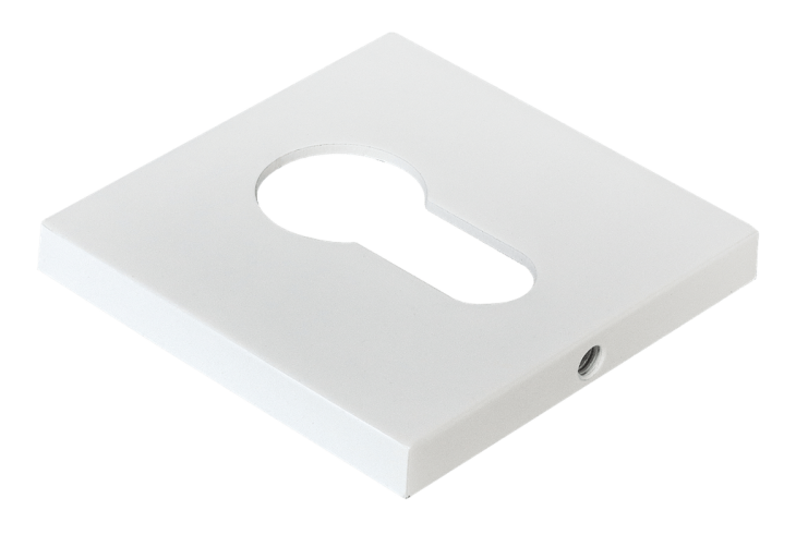 Накладка под цилиндр квадратная MORELLI MH-KH-S6 W белая