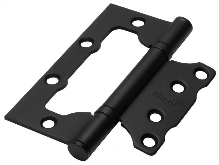 Петля дверная без врезки RFH-100*75*2,5 BL