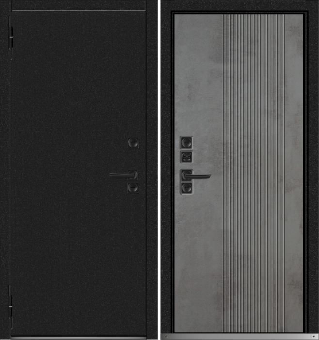 Ратна (Термо Люкс) Бетон Тёмный