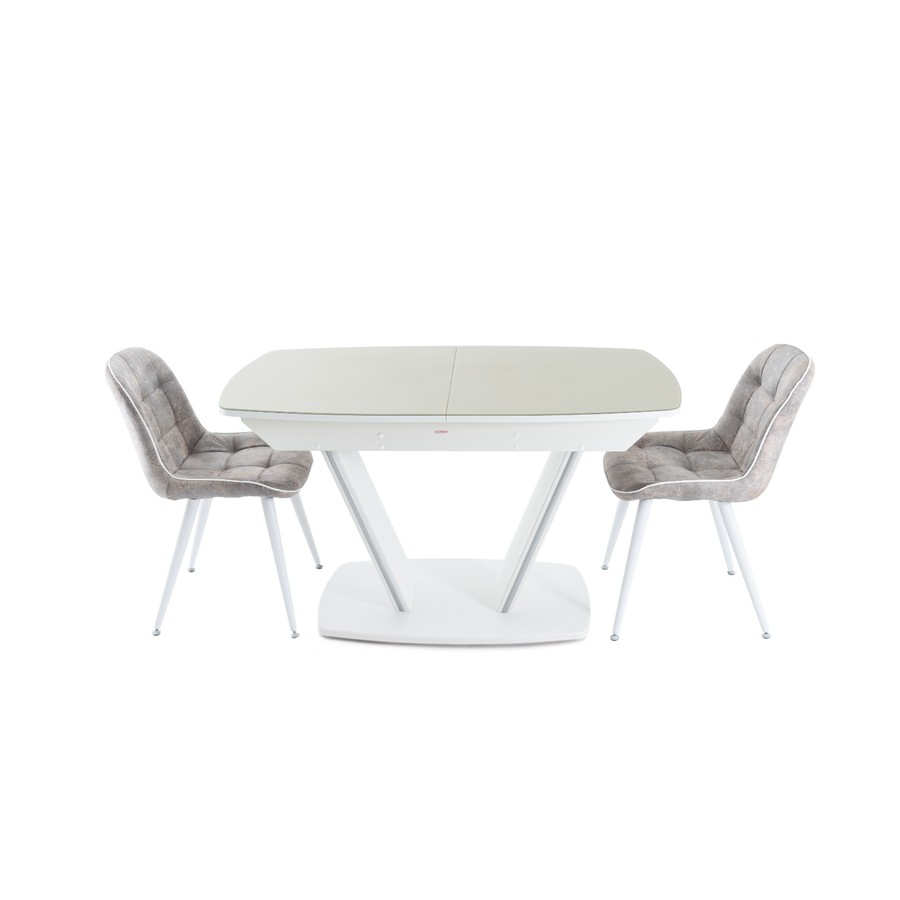 Обеденный стол «Дрезден» (Стекло) от фабрики AURORA HOME