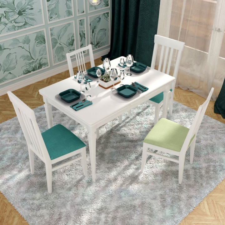 Обеденный стол «Греция» (Исп. 1, морилка) от фабрики AURORA HOME