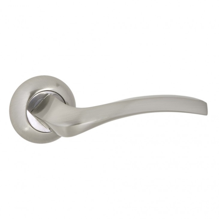 Ручка раздельная Ajax (Аякс) GLORIA JR SN/CP-3 матовый никель/хром