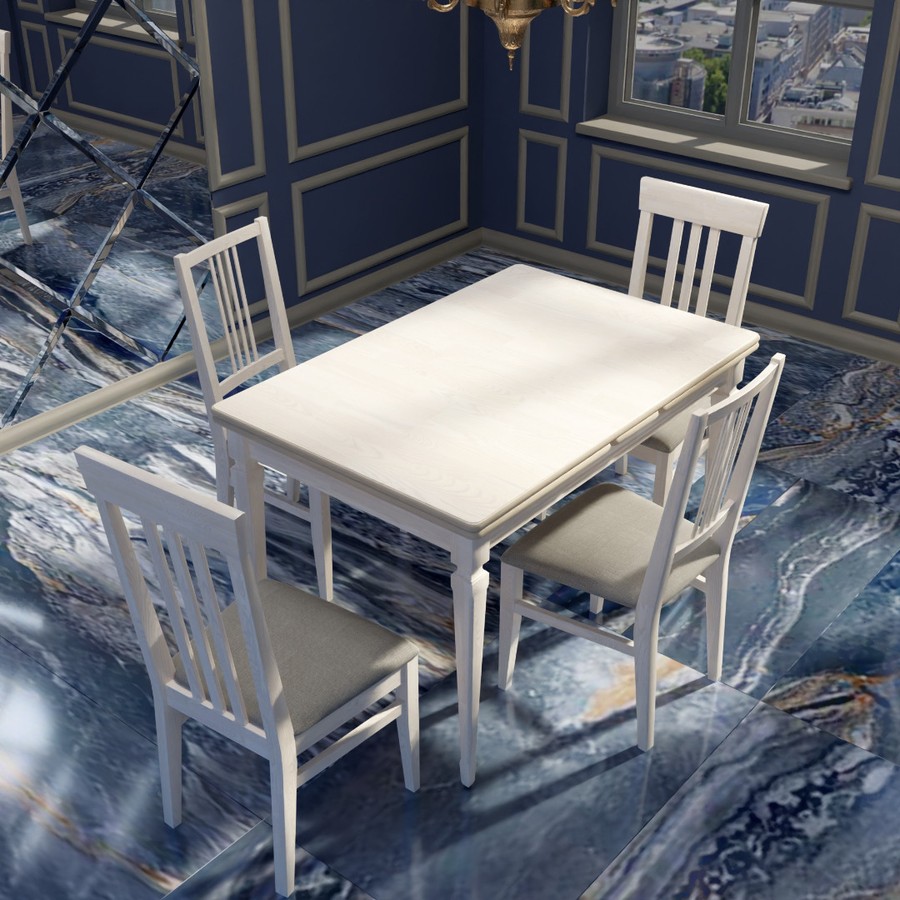 Обеденный стол «Греция» (Исп. 1, морилка) от фабрики AURORA HOME