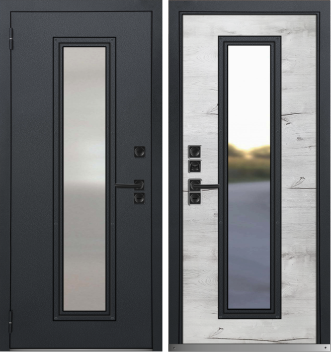 Гладкая (Термо Люкс) Дуб Арктика