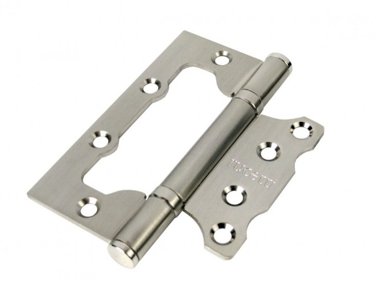 Петля дверная без врезки RFH-100*75*2,5 SN