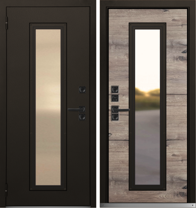 Гладкая (Термо Люкс) Дуб Пацифик