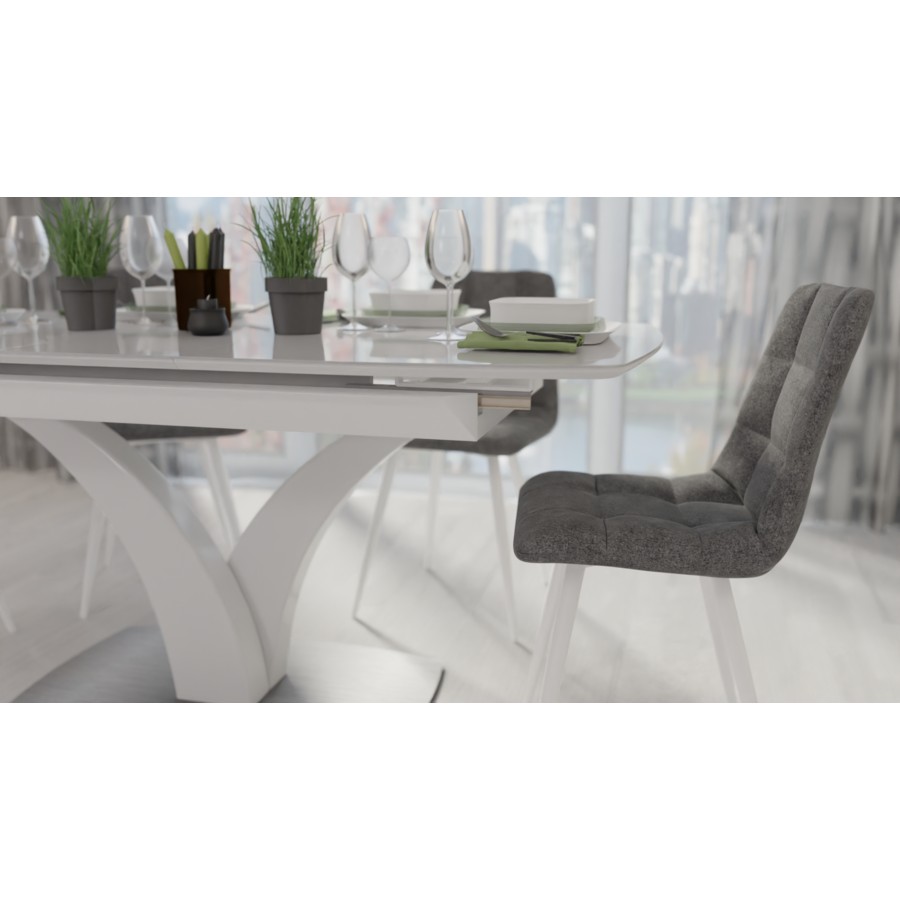 Обеденный стол «Нотр-Дам MODERNE» (Стекло Opti mate) от фабрики AURORA HOME