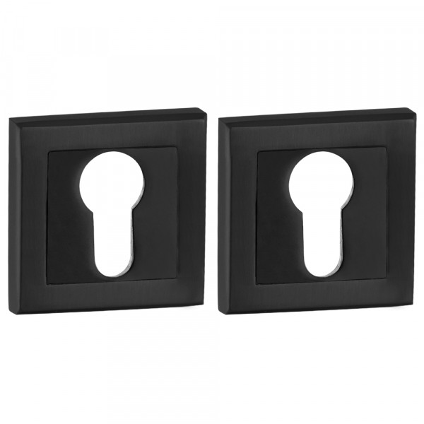 Накладка под Punto (Пунто) цилиндр ET QL BL-24 черный