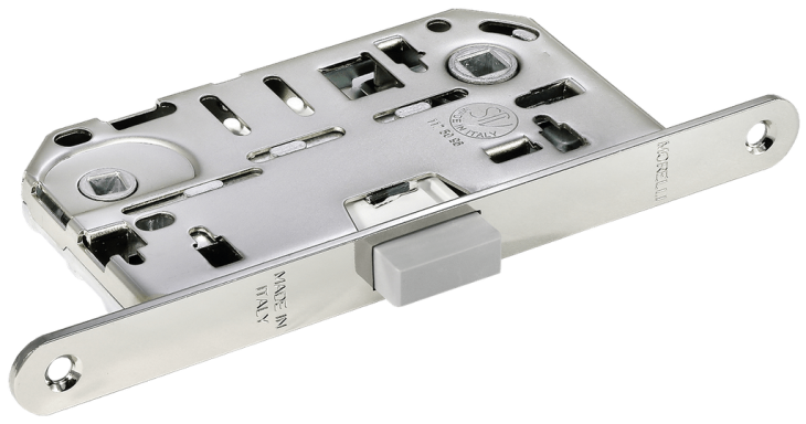 Защелка магнитная сантехническая MORELLI M1895 SN Цвет - Белый никель