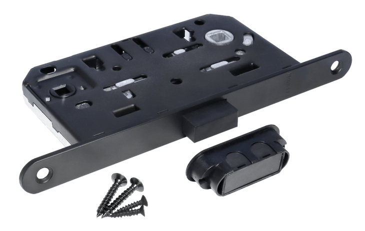 Защелка магнитная сантехническая MORELLI M1895 ВL, цвет - черный