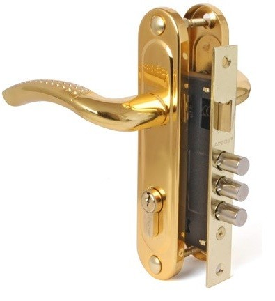 Замок врезной Apecs 1227/60-G/GM