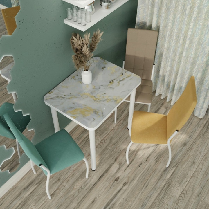 Обеденный стол «Бари» (Стекло) от фабрики AURORA HOME