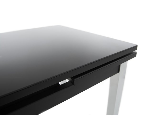 Обеденный стол «Шанхай» (Стекло, исп.1, опоры хром) от фабрики AURORA HOME