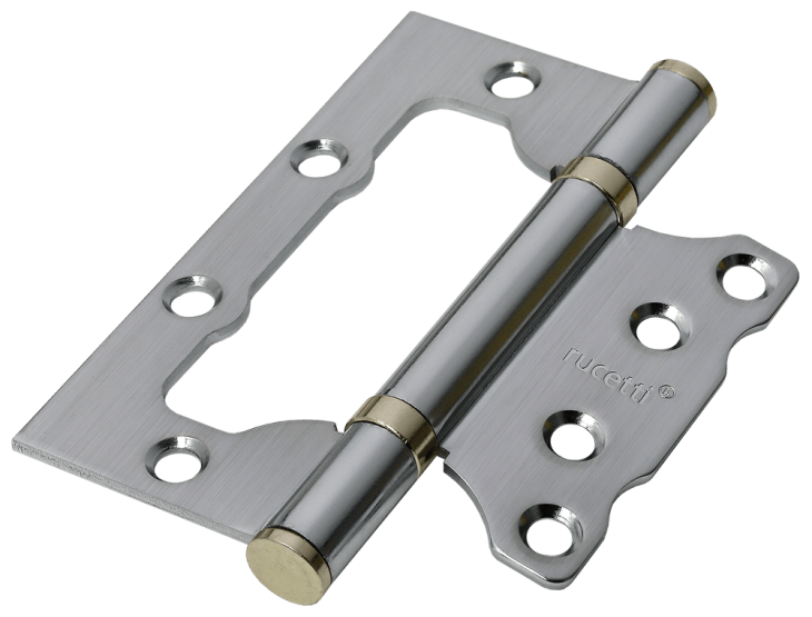 Петля универсальная без врезки RFH-100*75*2,5 SC мат.хром