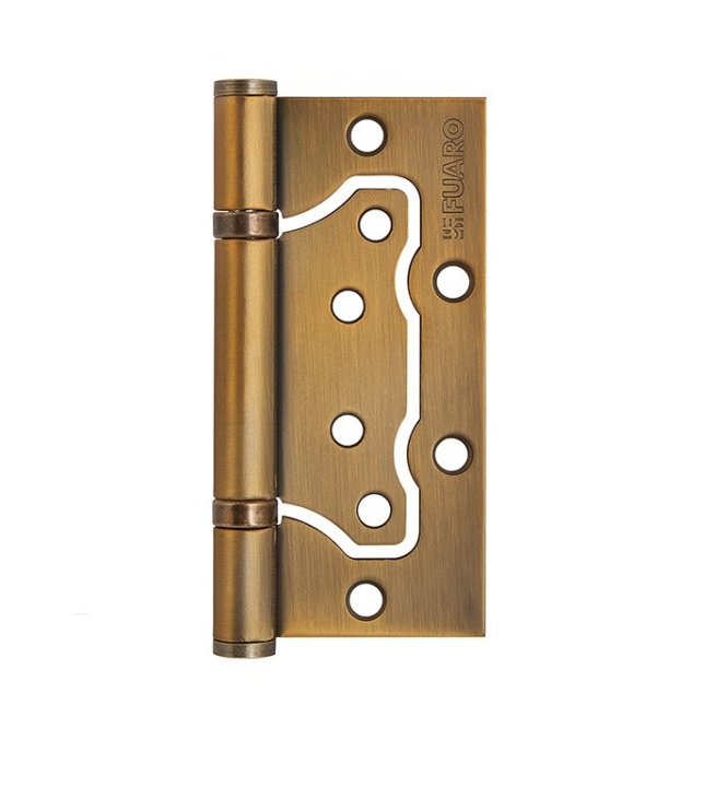 Петля универсальная Fuaro (Фуаро) без врезки 500-2BB 100x2,5 CF (кофе)