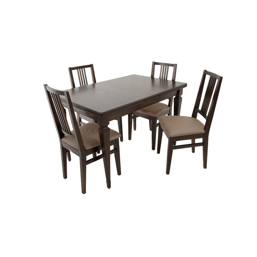 Обеденный стол «Греция» (Исп. 1, морилка) от фабрики AURORA HOME