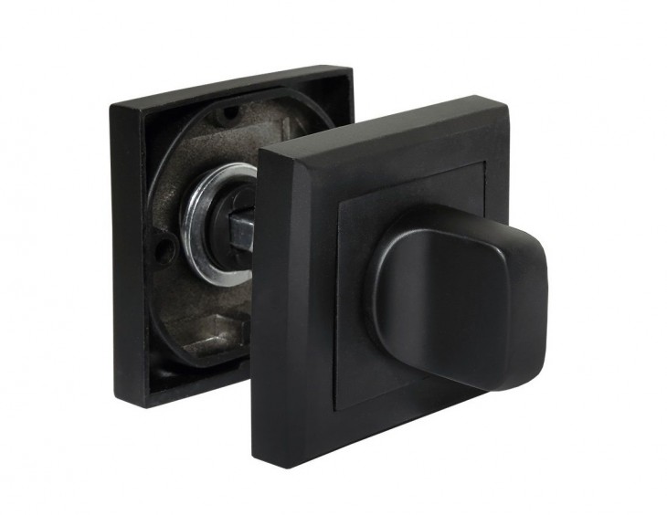 Завертка сантехническая MORELLI квадратная MH-WC S BL Цвет - черный