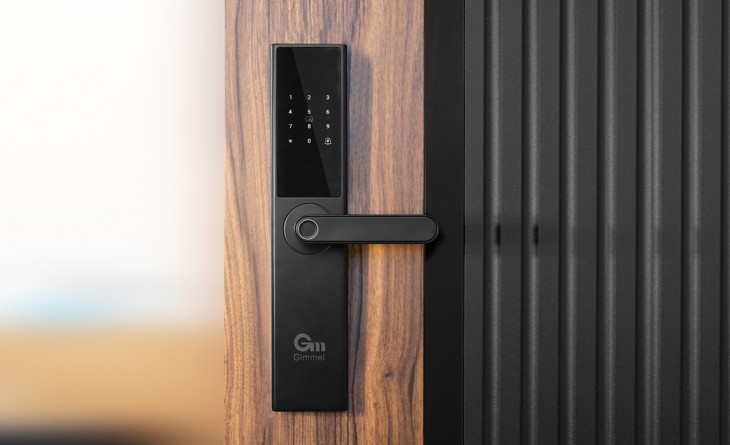 Умная ручка Gimmel F27 TTLock, черная