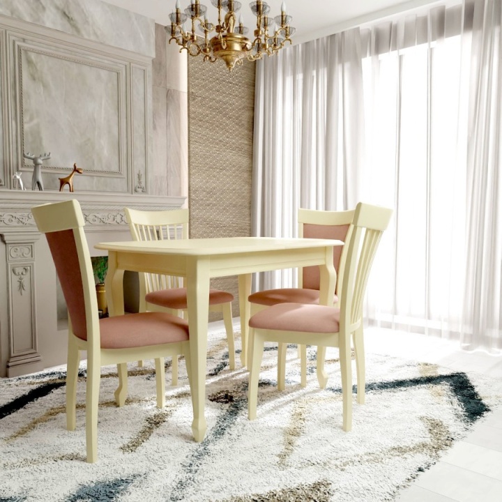 Обеденный стол «Прага» (Исп. 1, патина) от фабрики AURORA HOME