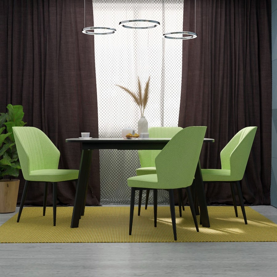 Обеденный стол «Валенсия» (Стекло opti) от фабрики AURORA HOME