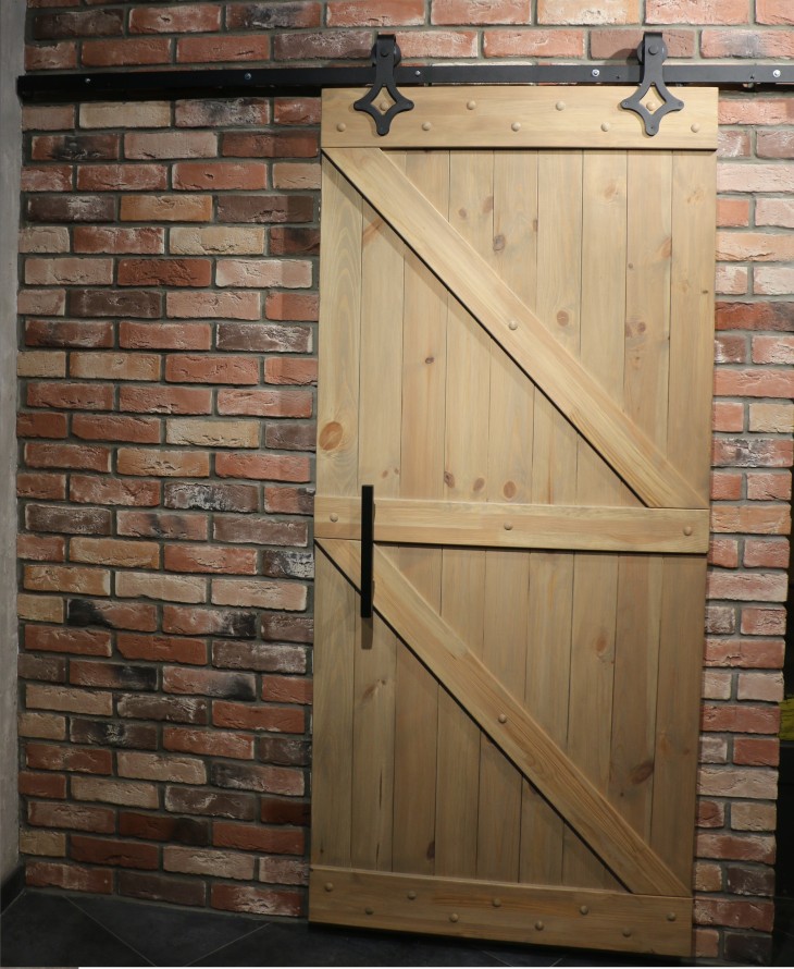 Механизмы раздвижной двери амбарного типа. Модель НН-1090-2 Малый