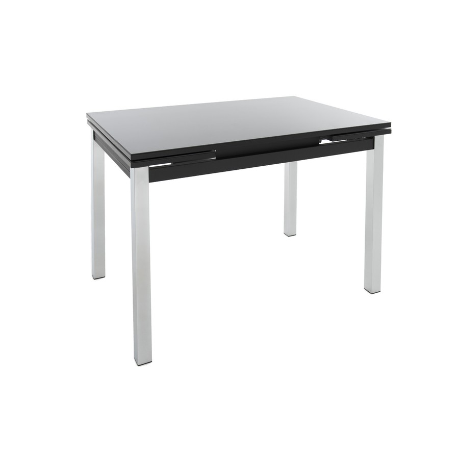 Обеденный стол «Шанхай» (Стекло, исп.1, опоры хром) от фабрики AURORA HOME