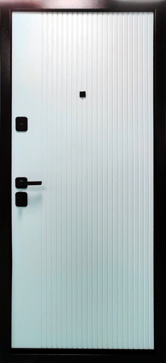 ДМ ВЕРТИКАЛЬ Матовый антрацит/Белый ясень