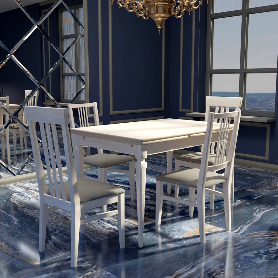 Обеденный стол «Греция» (Исп. 1, морилка) от фабрики AURORA HOME