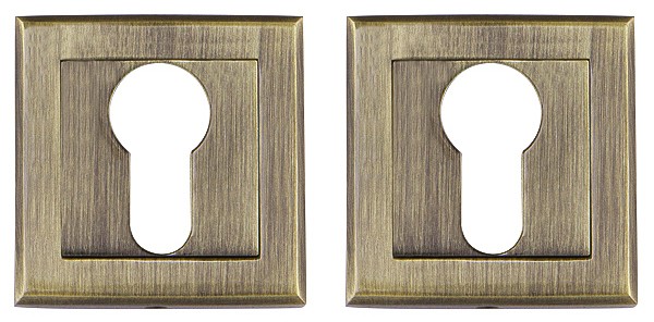 Накладка под Punto (Пунто) цилиндр ET QL ABG-6 зеленая бронза