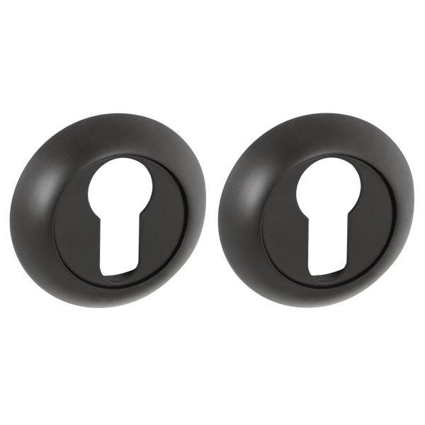 Накладка под Punto (Пунто) цилиндр ET TL BL-24 черный