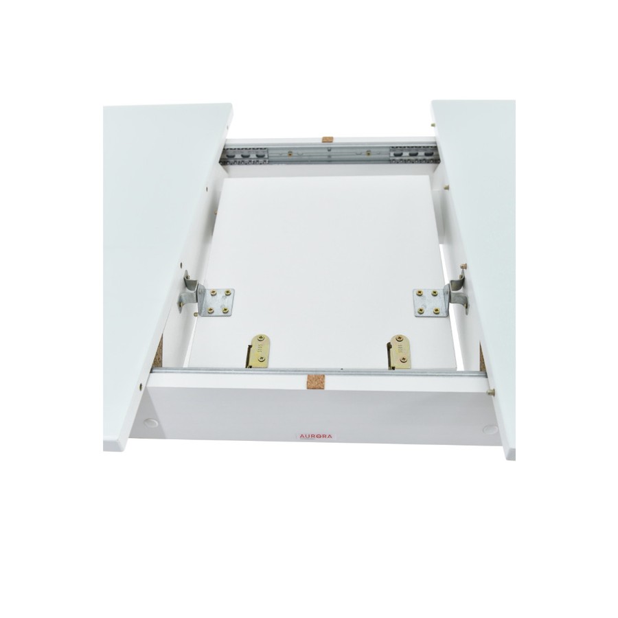 Обеденный стол «Ривьера» (Стекло, исп. 1, опоры хром) от фабрики AURORA HOME