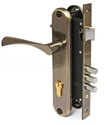 Замок врезной Apecs 2223/60-AB