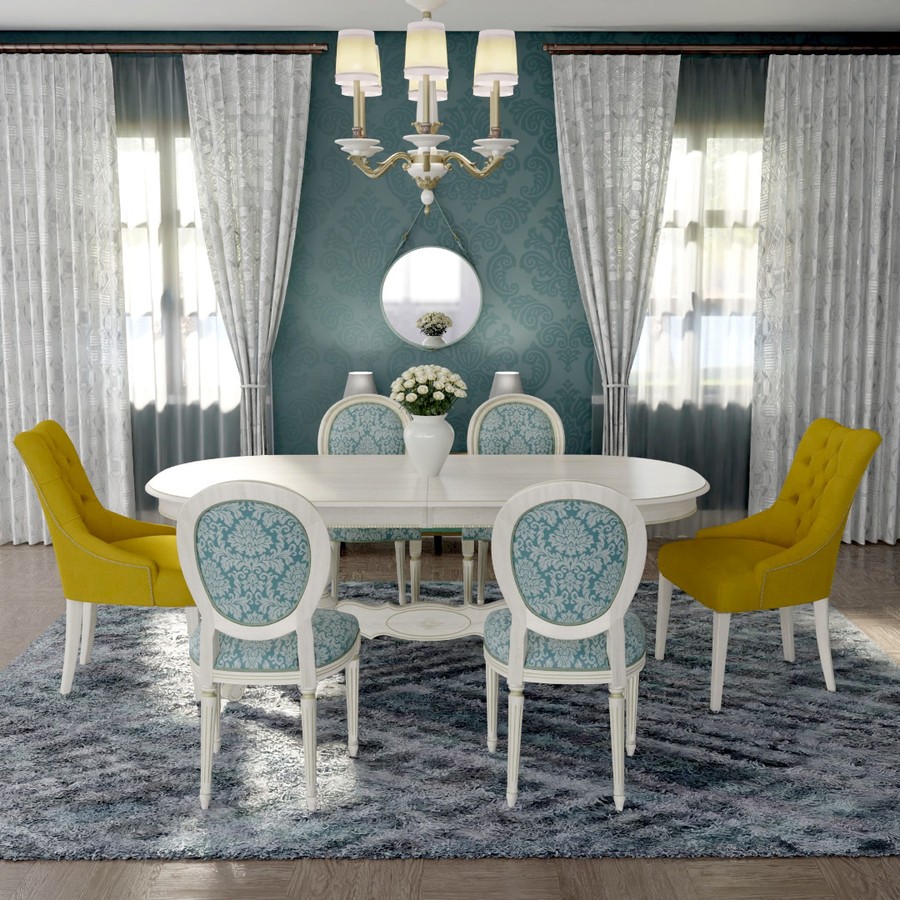 Обеденный стол «Рафаэль» (Патина) от фабрики AURORA HOME