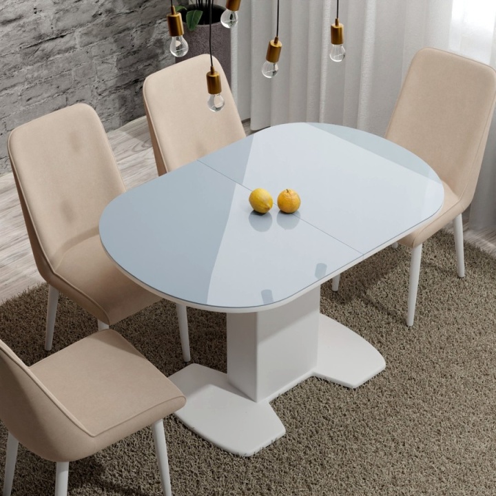 Обеденный стол «Корсика» (Стекло opti, исп. 1) от фабрики AURORA HOME